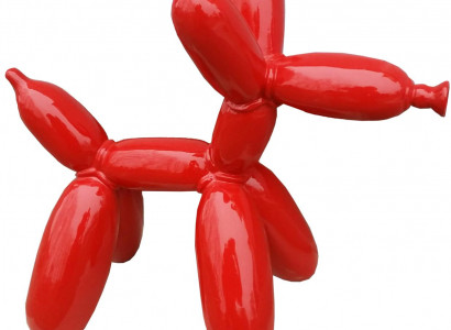 Ballon Hund Deko Design Figuren Women Skulpturen Dekoration Abstrakte Skulptur